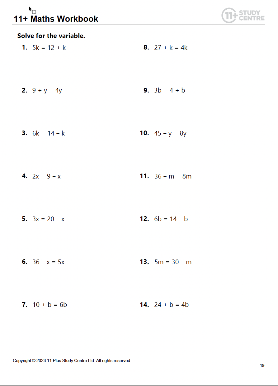 11 Plus Resources | 11+ PDF Exam Practice Papers, and Worksheets