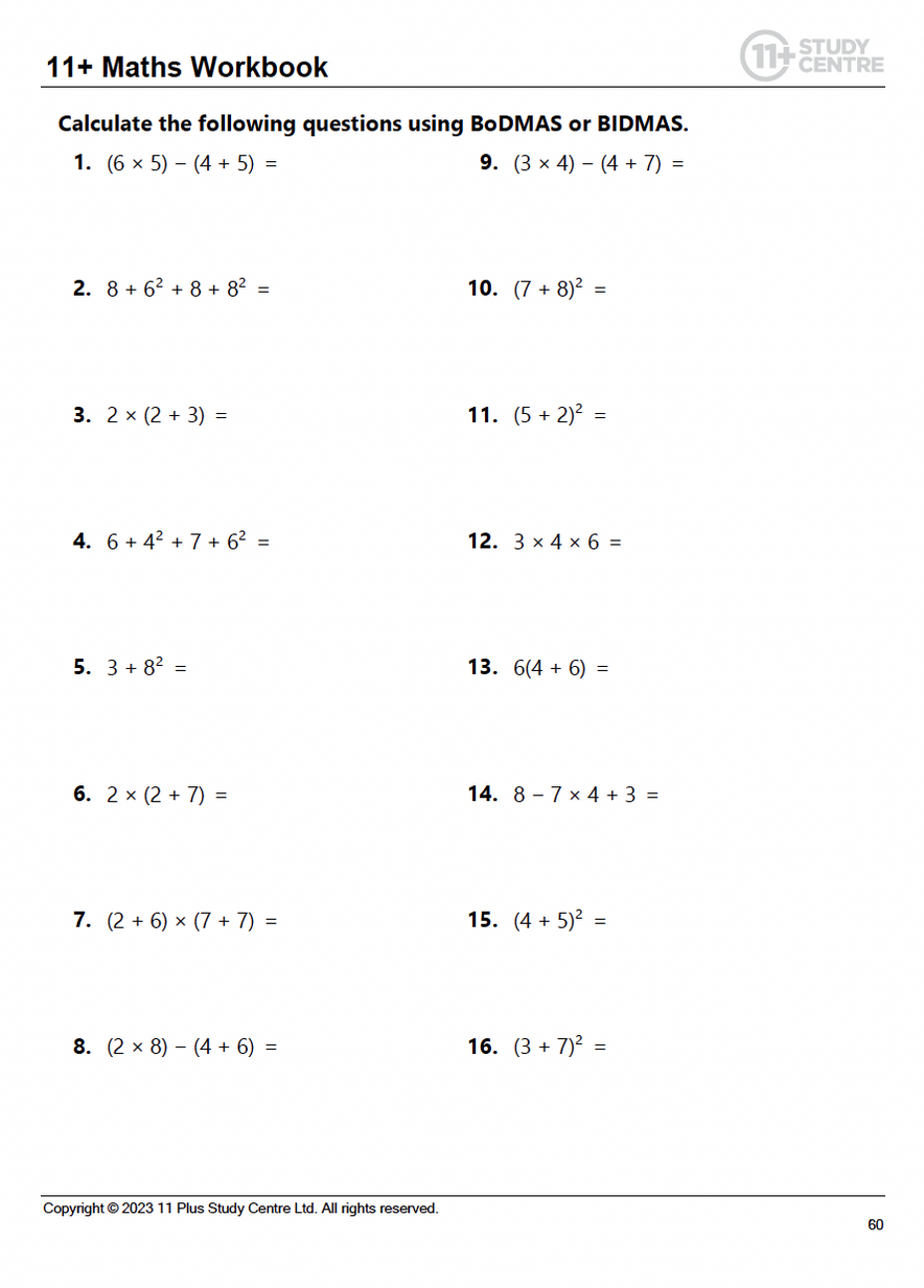 11 Plus Resources | 11+ PDF Exam Practice Papers, and Worksheets