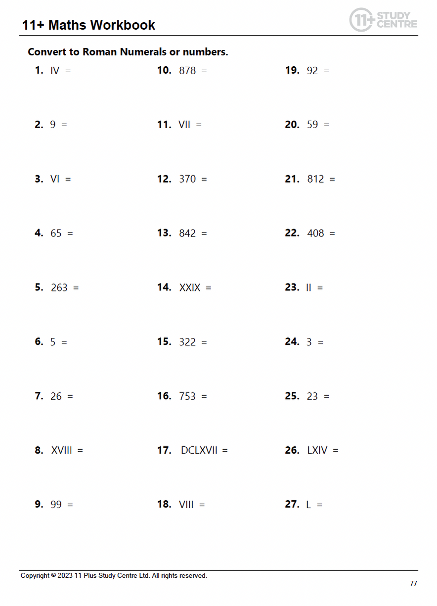 11 Plus Resources | 11+ PDF Exam Practice Papers, and Worksheets