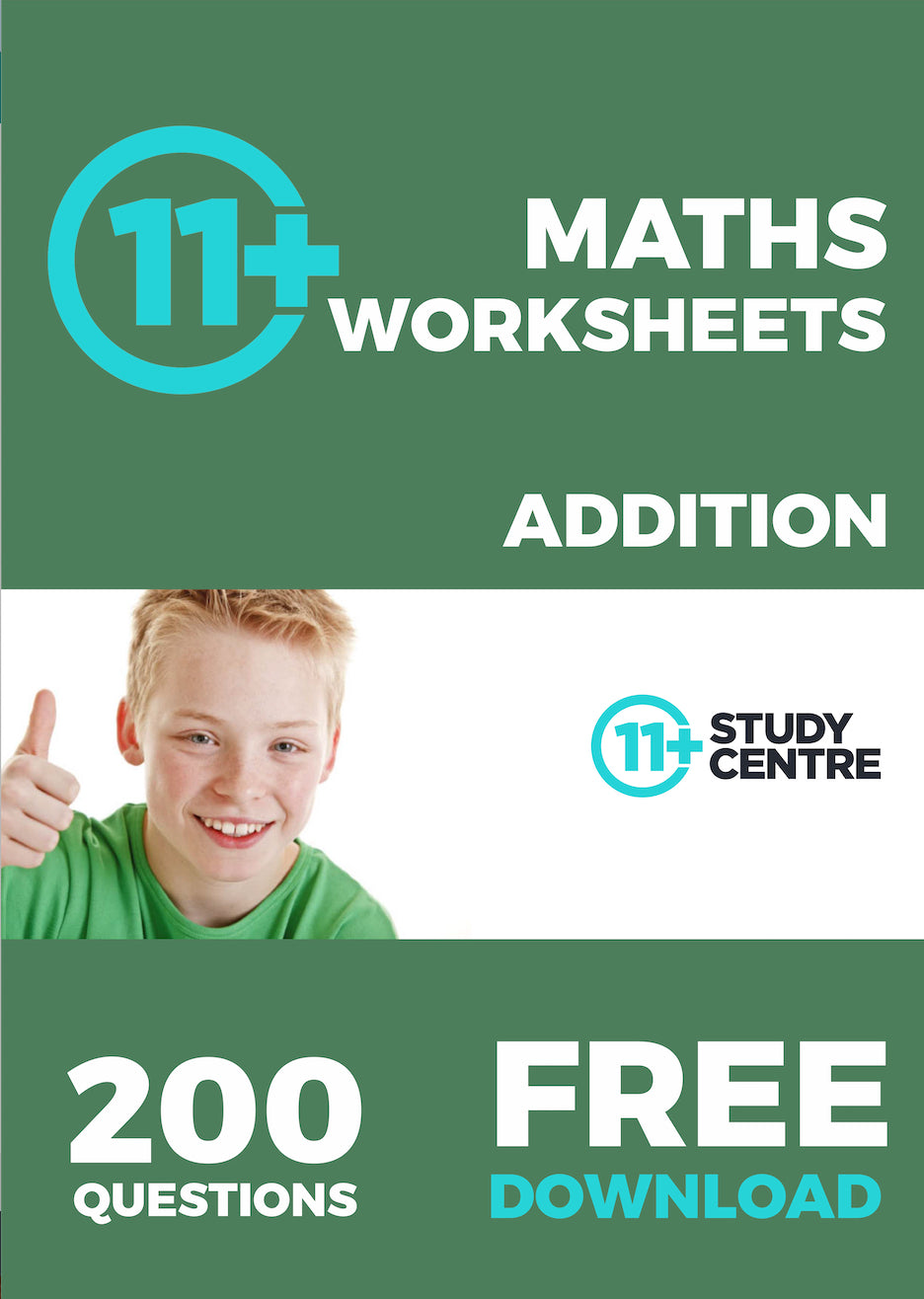 Free PDF 11 Plus Maths Worksheets