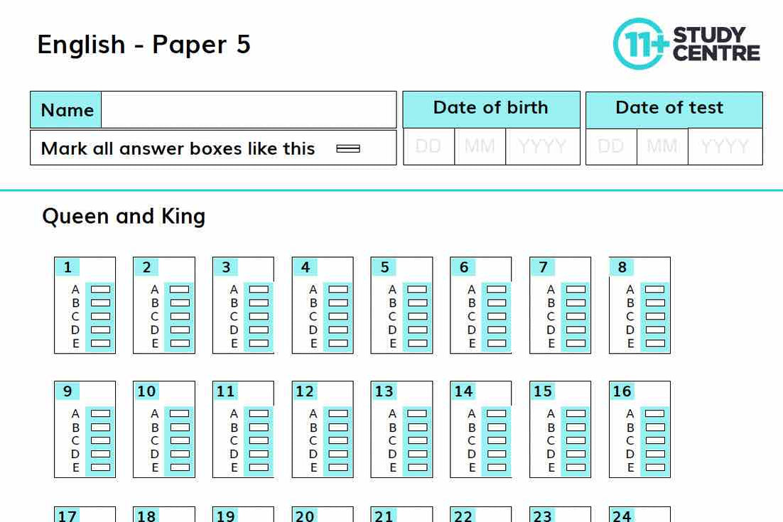 11 Plus English Paper Bundle - PDF With Answers | 11 Plus Resources