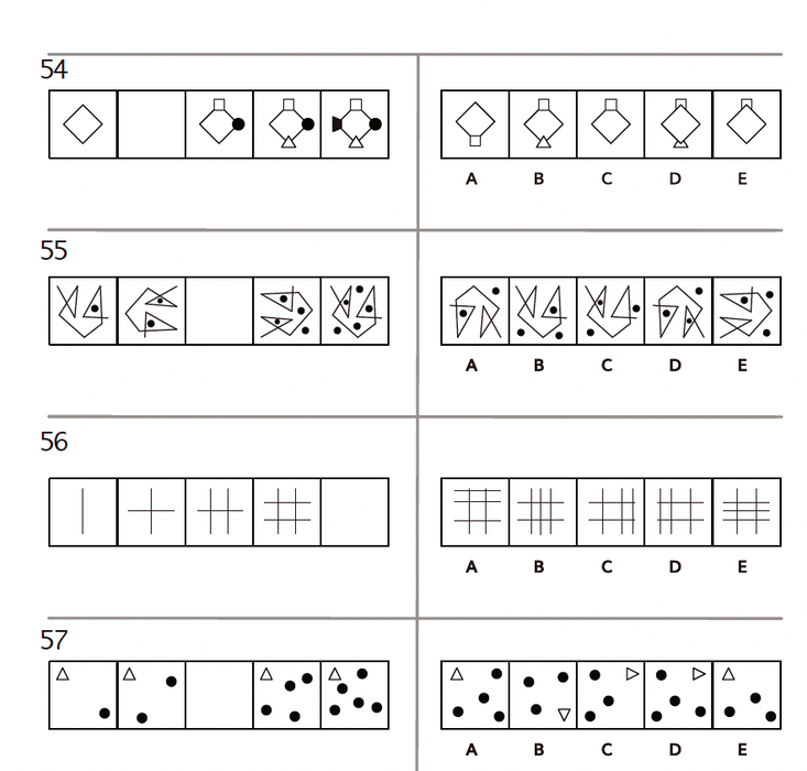 11+ Non-Verbal Reasoning Papers (Pack 3)