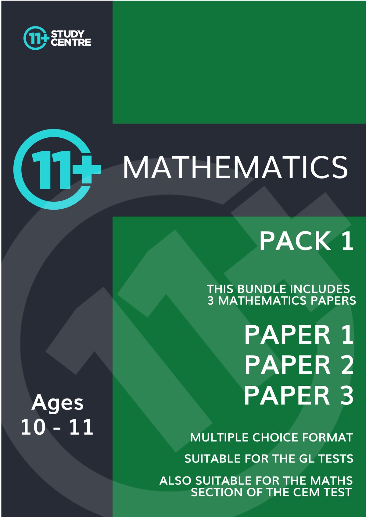 11 Plus PDF Maths Exam Papers - Pack 1 | 11 Plus Resources